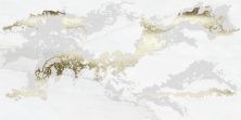 Плитка из керамогранита VENUS Decor Solitaire Gold- White Lapp Rett Декор 60x120