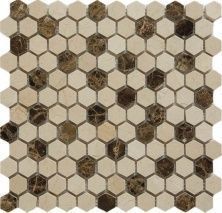 Мозаика MUARE 78799211 QS-Hex027-25P/10 30,5x30,5