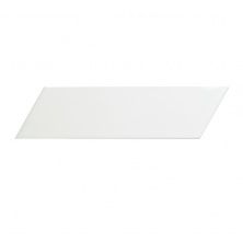 Керамическая плитка CHEVRON WALL White Left Matt для стен 18,6x5,2