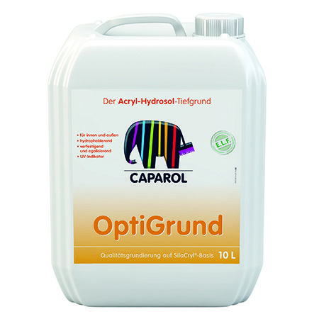 CAPAROL OPTIGRUND E.L.F. грунт для пористых поверхностей (10л)