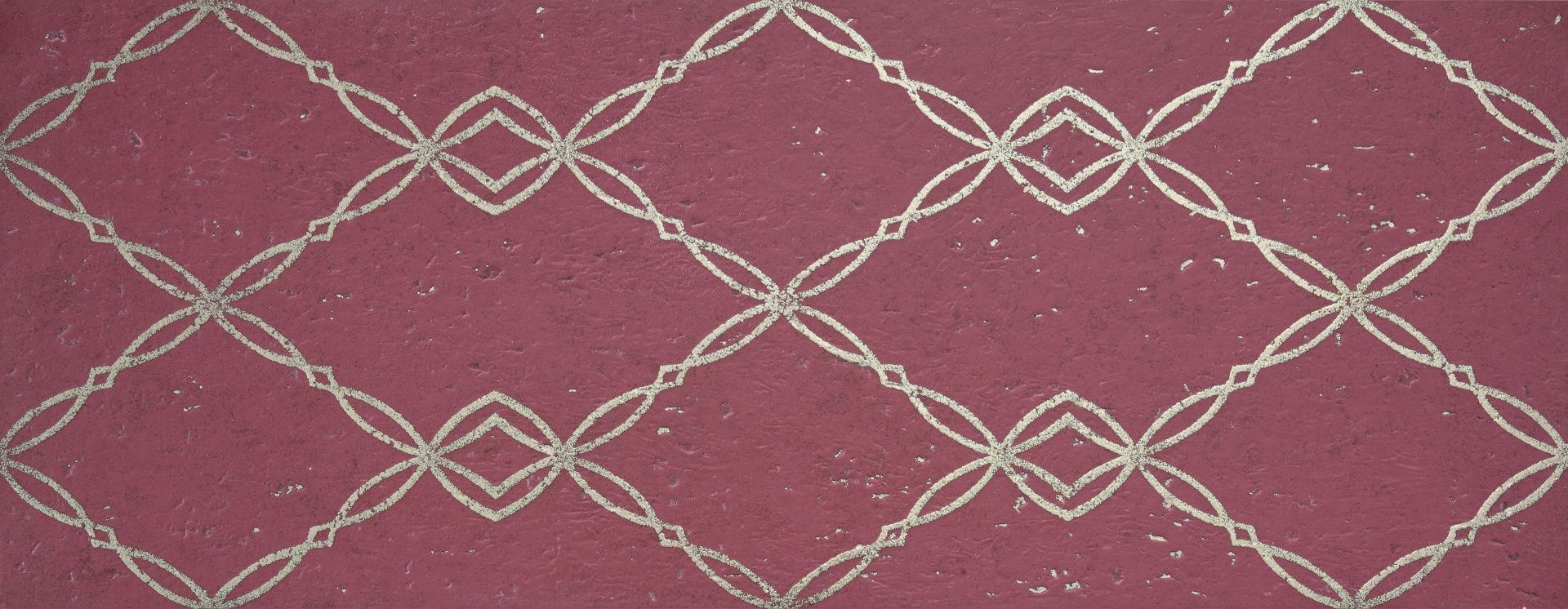 Керамическая плитка Goldstone Burgundy Chain для стен 35x90