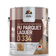 Dufa Premium PU Parquet Laquer D334 / Дюфа Премиум ПУ Паркет Лакер Д334 Лак паркетный полиуретановый полуматовый