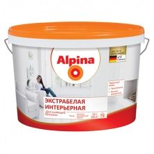 ALPINA ЭКСТРАБЕЛАЯ ИНТЕРЬЕРНАЯ (ULTRAWEISS) краска матовая (2,5л)