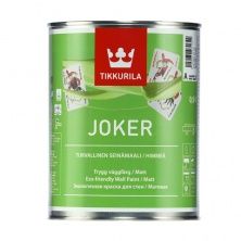 Tikkurila Joker / Тиккурила Джокер Краска для стен и потолков акрилатная матовая