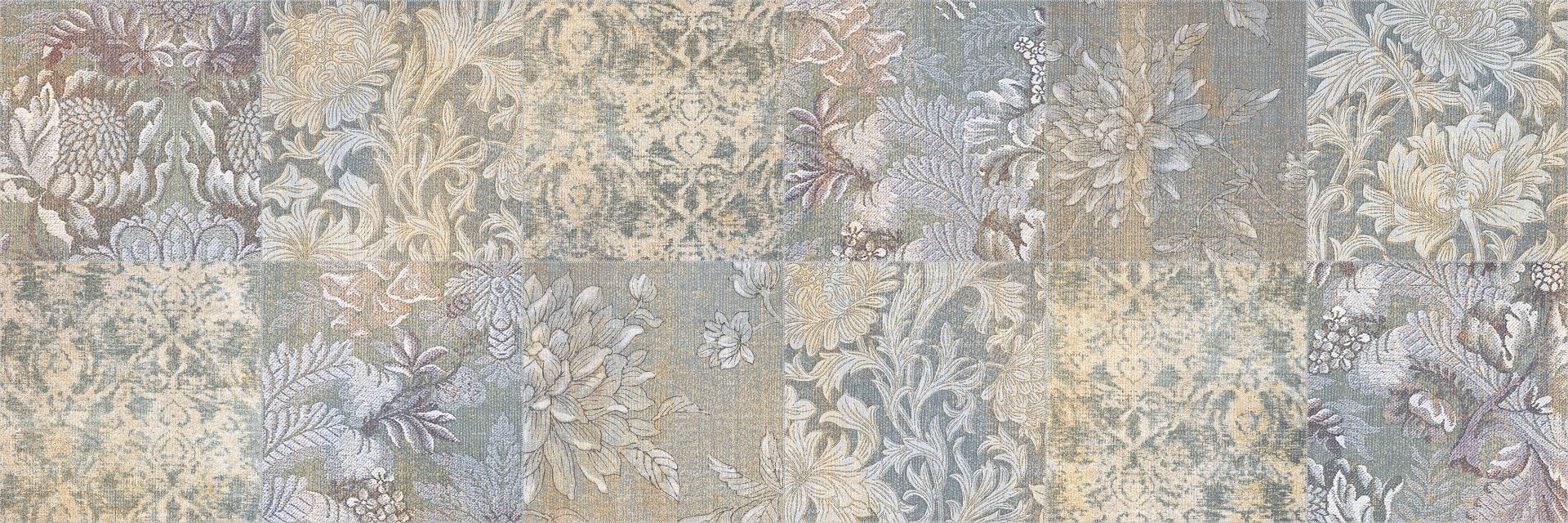 Керамическая плитка TDM41D12200A Textile Pattern MIX W M Mat Декор 20x60