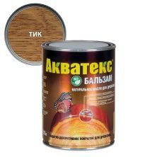Акватекс-Бальзам масло для древесины, тик (0,75л)
