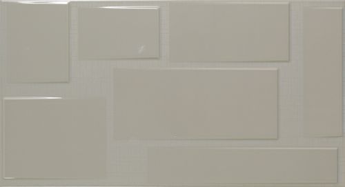 Керамическая плитка Rev BLOCKS GRIS RELIEVE для стен 32,5x60