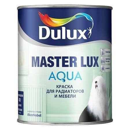 DULUX MASTER LUX AQUA 70 краска универсальная, Баз BW, акриловая, в р, глянцевая, белый (2,5л)