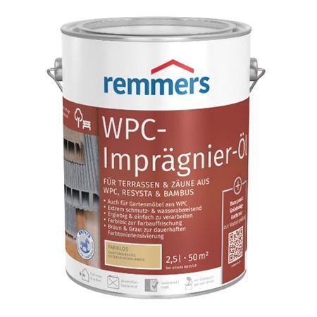 REMMERS PROF WPC-IMPRAGNIER-OL масло на основе растворителя для ДПК (декинга), бесцветное (2,5л)