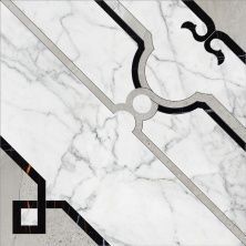 Плитка из керамогранита Marble Trend K-1000 MR d01-cut Carrara Декор 60x60