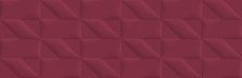 Керамическая плитка M12C Outfit Red Struttura Tetris 3D для стен 25x76