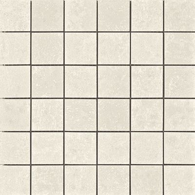 Мозаика 1062370 Costruire Metallo Bianco 30x30