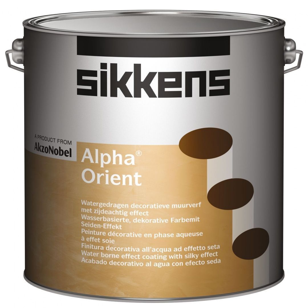 SIKKENS ALPHA ORIENT покрытие декоративное c эффектом шелковой материи, база 777 (2,5л)