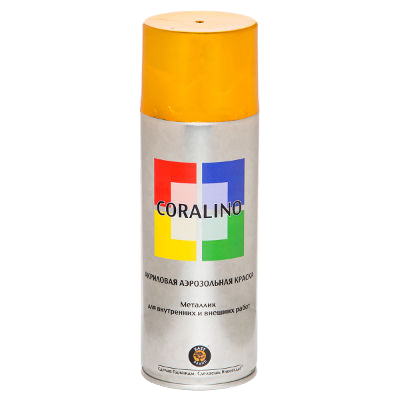 Coralino / Коралино Металлик Краска универсальная аэрозольная акриловая