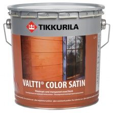 Tikkurila Valtti Color Satin / Тиккурила Валти Колор Стейн Антисептик защитный для древесины лессирующий полуматовый