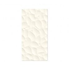 Керамическая плитка Genesis 669 0052 0011 Leaf White matt для стен 30x60