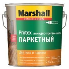 MARSHALL PROTEX ПАРКЕТНЫЙ лак алкидно-уретановый для пола и паркета, глянцевый 90 (2,5л)