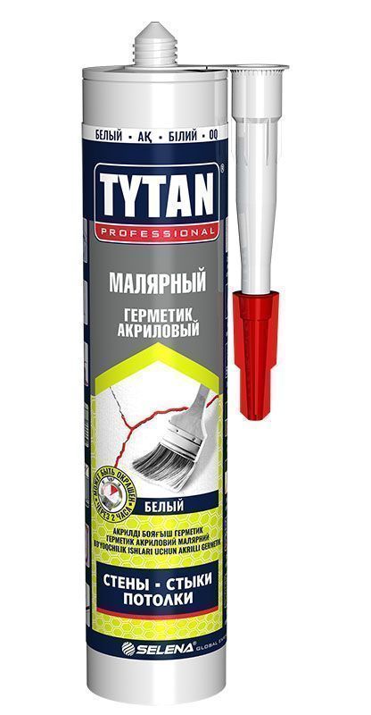 TYTAN PROFESSIONAL герметик акриловый, белый (280мл)