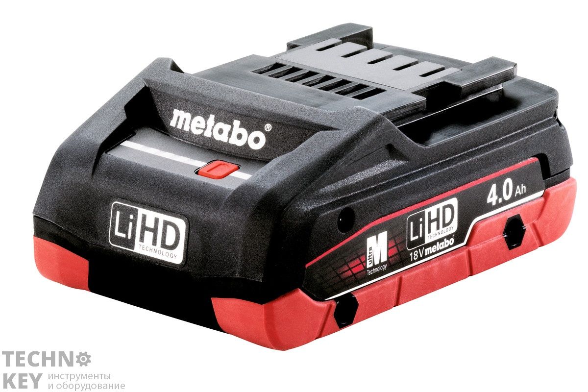 Metabo Аккумулятор LiHD 18В 4.0 Ач в инд.упаковке 625367000