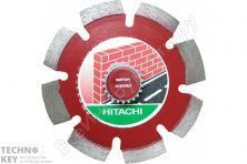 Диск алмазный Hitachi 125х2,0х22,2 CA; сегментир., по кирпичу, асфальту, свежем