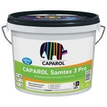 CAPAROL SAMTEX 3 Pro краска латексная для стен и потолков, матовая, база 3 (9,4л)