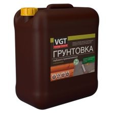 VGT ВД-АК-0301 ГРУНТОВКА глубокого проникновения для внутренних работ с антисептиком (10кг)