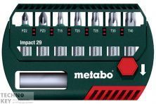 Metabo Набор ударных бит Impact 8 шт. дл.29 мм 628849000