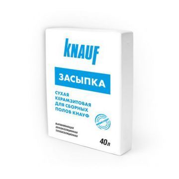 Засыпка сухая Керамзит Кнауф 0-5 мм 0,04 м3
