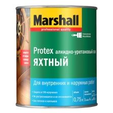 MARSHALL PROTEX яхтный лак, полуматовый (0,75л), Эстония