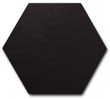 Плитка из керамогранита Scale Floor Hexagon Porcelain Black для стен и пола, универсально 10,1x11,6