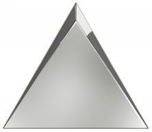 Керамическая плитка Evoke C218366 Traingle Cascade Silver Glossy Декор 15x17