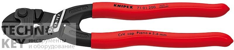 Прямой компактный болторез KNIPEX CoBolt® 71 01 200 KN-7101200