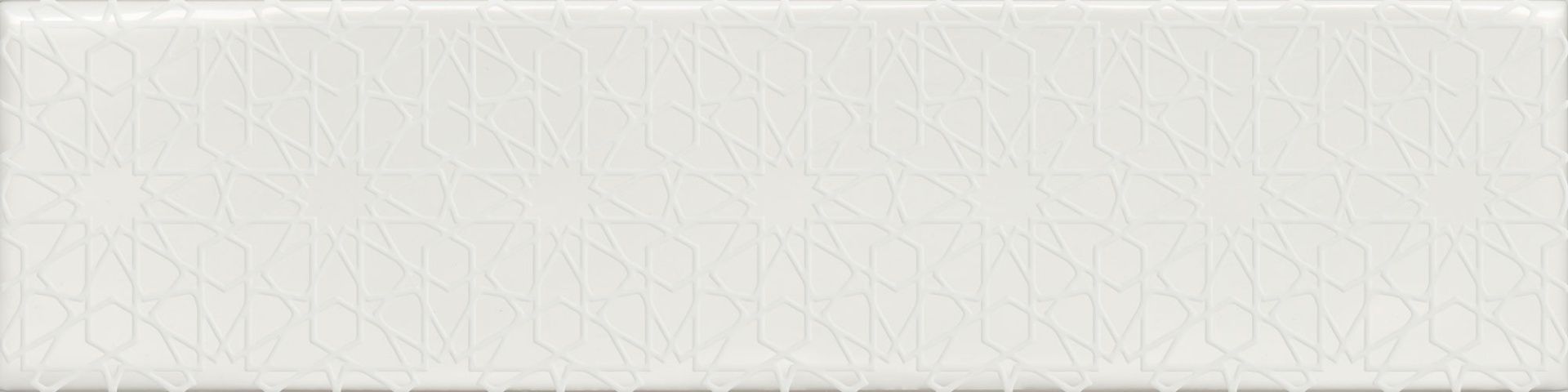 Керамическая плитка FLORENCIA DECOR SUPER BLANCO Декор 7,5x30