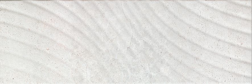 Керамическая плитка Сонора 1 тип 1 серый волна Декор 25x75