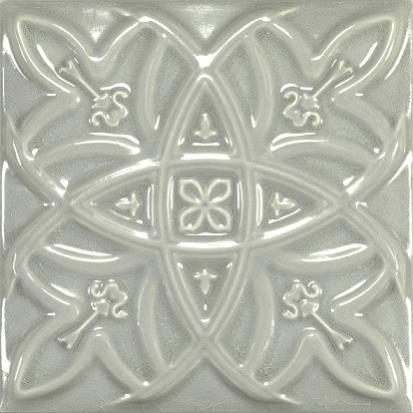 Керамическая плитка Antique Crackle Deco Relieve Greengreycrack Декор 15x15