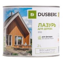 DUSBERG лазурь для дерева, бесцветная (2л)