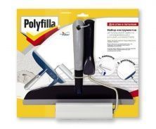 POLYFILLA BY DULUX набор инструментов для финишной самовыравнивающейся шпатлевки (шпатель+валик)
