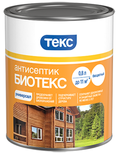 Текс Bioteks 2-В-1 Антисептик для внутренних и наружных работ