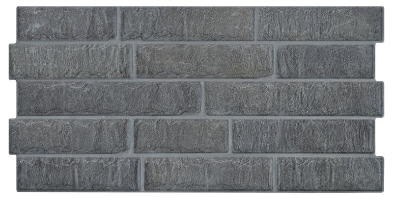 Плитка из керамогранита Brick Dark для стен 30,5x60