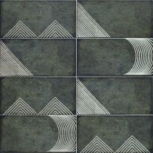 Керамическая плитка RIVOLI Alpe Black для стен 15x30
