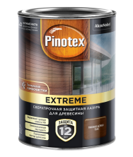 PINOTEX EXTREME лазурь для дерева, тиковое дерево (0,9л)