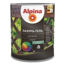 ALPINA лазурь-гель для дерева шелковисто-матовый, сосна (2,5л)