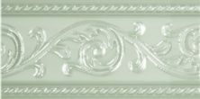Керамическая плитка Caprichosa Cenefa Yara Verde Pastel Бордюр 7,5x15