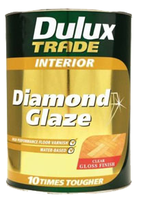 Dulux Diamond Glaze / Дюлакс Даймонд Глейз Лак паркетный на водной основе полуматовый