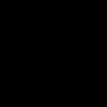 Керамическая плитка 1545T Калейдоскоп черный для стен 20x20