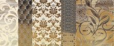 Керамическая плитка Shine SH00DA Batik Oro Dec A Декор 24x59