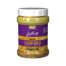 VGT GALLERY LIQUID GOLD ВД-АК-1179 МЕТАЛЛИК эмаль универсальная, жидкое золото (0,23кг)