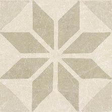 Плитка из керамогранита MATERIA DECOR STAR IVORY для стен и пола, универсально 20x20