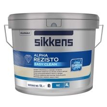 SIKKENS ALPHA REZISTO EASY CLEAN краска износостойкая для внутр.работ глубокомат, база N00 (4,65л