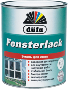 Dufa Fensterlack / Дюфа Фенстерлак Эмаль для окон и дверей тиксотропная